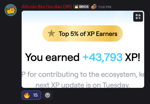 AltcoinSurfers's tweet photo. It's Tuesday, which means it's @AbstractChain XP day 🥳

Congratulations to our top XP earners:
@DenisVlg000 52,906 XP
@geniexbtz 43,793 XP
@CR24wrx 42,006 XP
@ValentinaL51142 39,310 XP

How much did you get? 👀