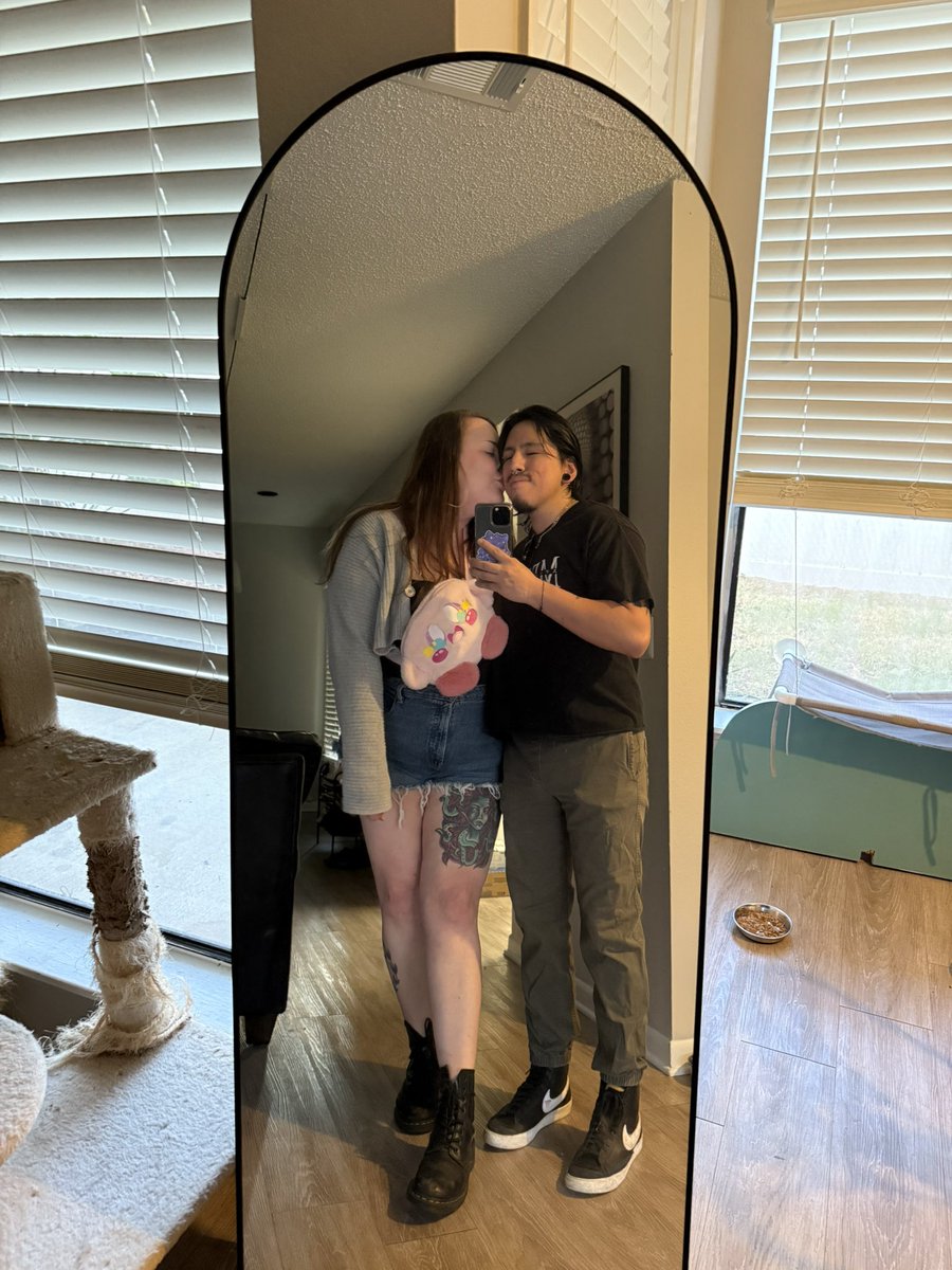 professorjune_'s tweet photo. Hey look at us, I get to celebrate loving and being loved by the most amazing human in the world for the last 6 years. 

Happy anniversary qt pie, I love you endlessly 🥰💕 https://t.co/R41u3jUAol