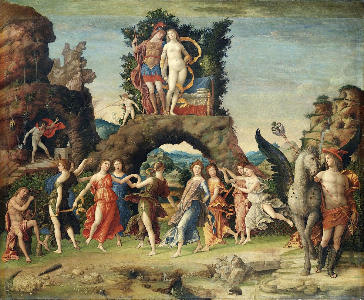 ꒱ Parnassus · Andrea Mantegna — 1497