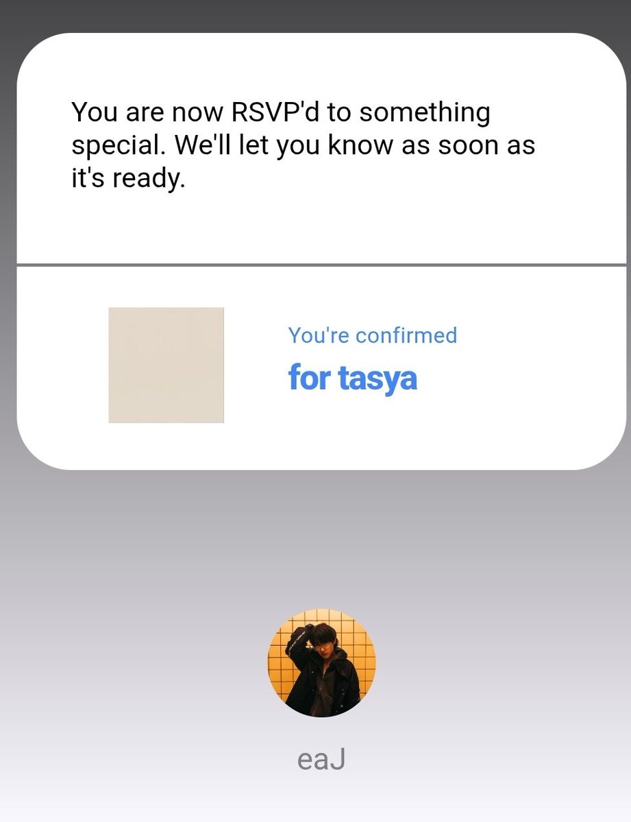 [ANNOUCEMENT]

eaJ dropped a tik tok preview of a new song (?)!

RSVP on the link below so you dont miss the release!
🔗 eajpark.com

#eaJPark #eaJ <a href="/eaJPark/">eaJ¹ᐟ</a>
#fortasya