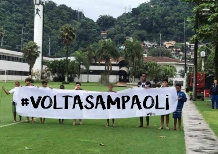 Vamos subir a tag?

Deixe o seu #VoltaSampaoli aqui nos comentários