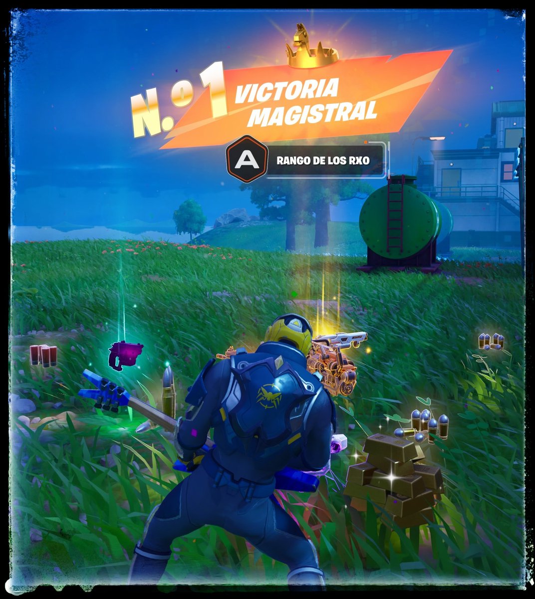 Te quiero mucho, persona que ha recogido mi Corona en la Lobby, he podido recuperar y ganar la Partida. 🔸 Pregunta: ¿Tú también sueltas las Coronas o eres más normal?
#Fortnite