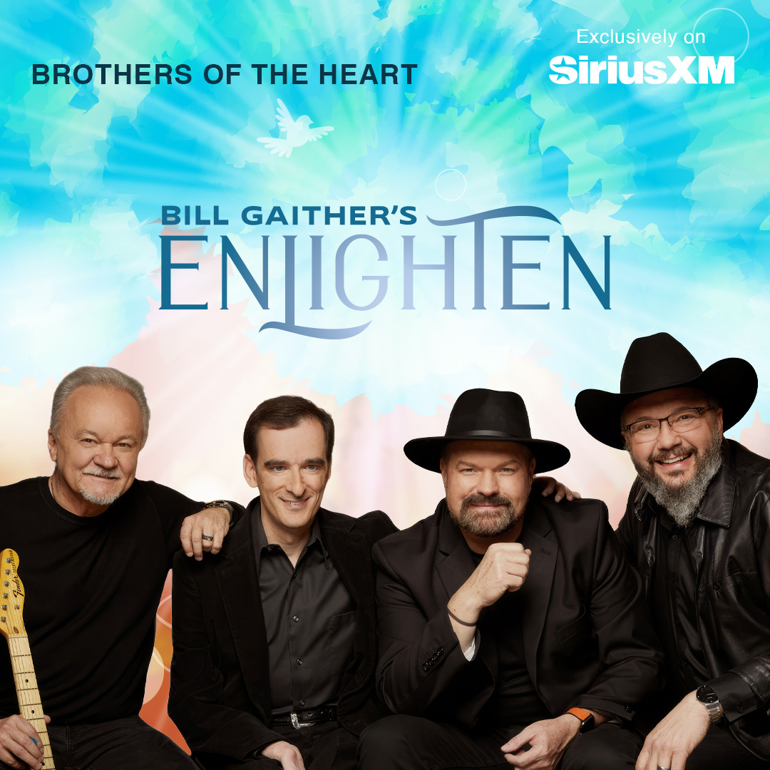 Listen to Brothers of the Heart on Bill Gaither's enLighten on SiriusXM channel 150 or 24/7 on the SiriusXM app here: gaithermusic.lnk.to/EnlightenXM