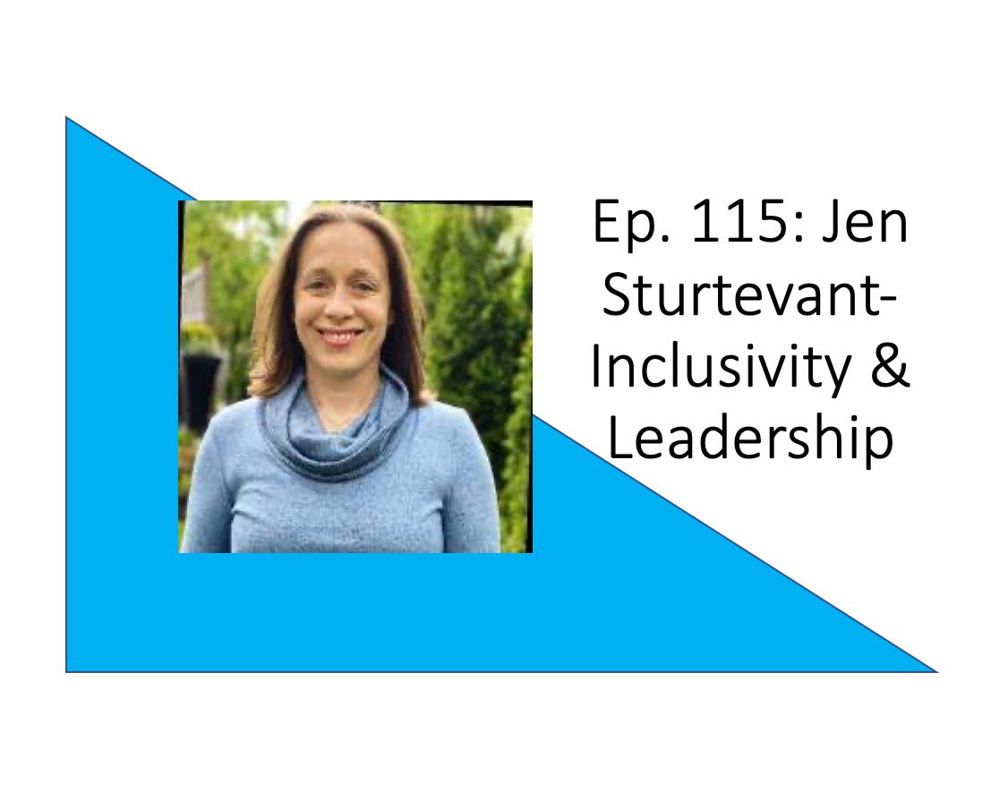 RE-EVAL Ep. 115-Jen Sturtevant-Inclusivity &amp; Leadership 

LINK: buff.ly/NsbXFGM 

In this episode, we talk about inclusivity, what it means, and how it applies not only to the athletic training profession but to healthcare in general. Jen shares a lot of great ideas.