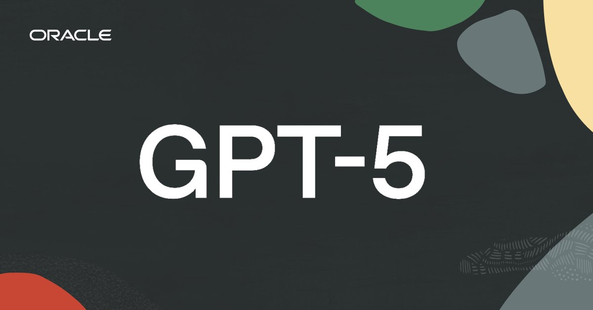 rdufoo's tweet image. Oracle database and cloud application customers can now leverage OpenAI GPT-5 to bring together trusted business data and advanced AI capabilities: social.ora.cl/6011fvxOJ