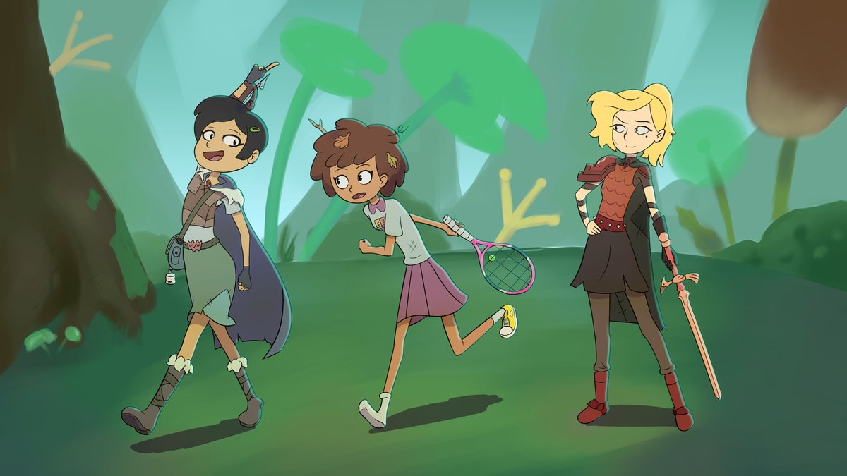 SomFact's tweet photo. Line test (2023) with #Amphibia https://t.co/Y1IhGNUSCR