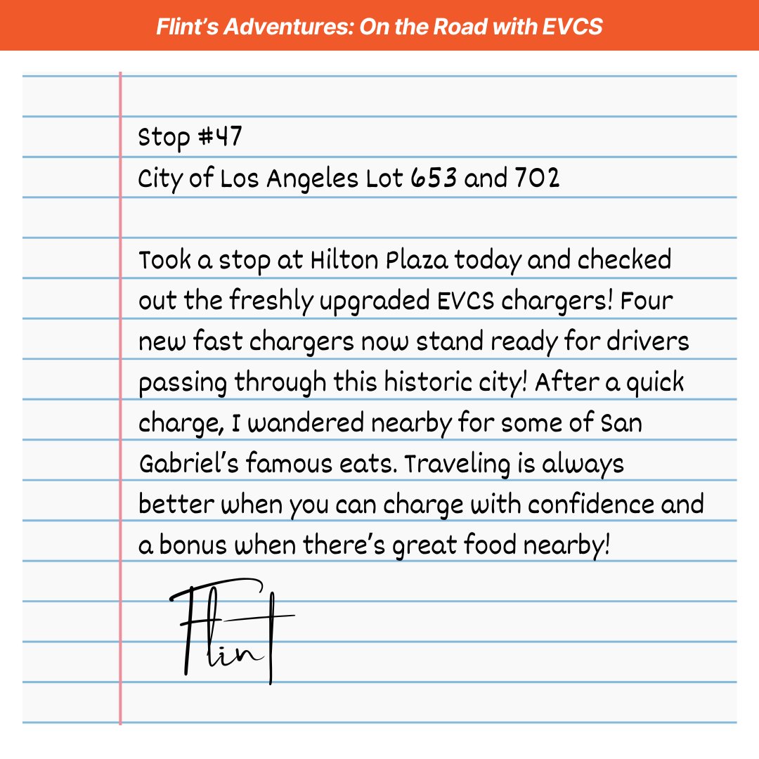EVCSnetwork's tweet image. We’ve replaced 4 chargers at the Hilton Plaza with new, more reliable DC Fast Chargers!

Now it’s easier than ever to charge while enjoying one of Southern California&apos;s top foodie destinations. 

#EVCS #EVCharging #SanGabriel #FlintsAdventures