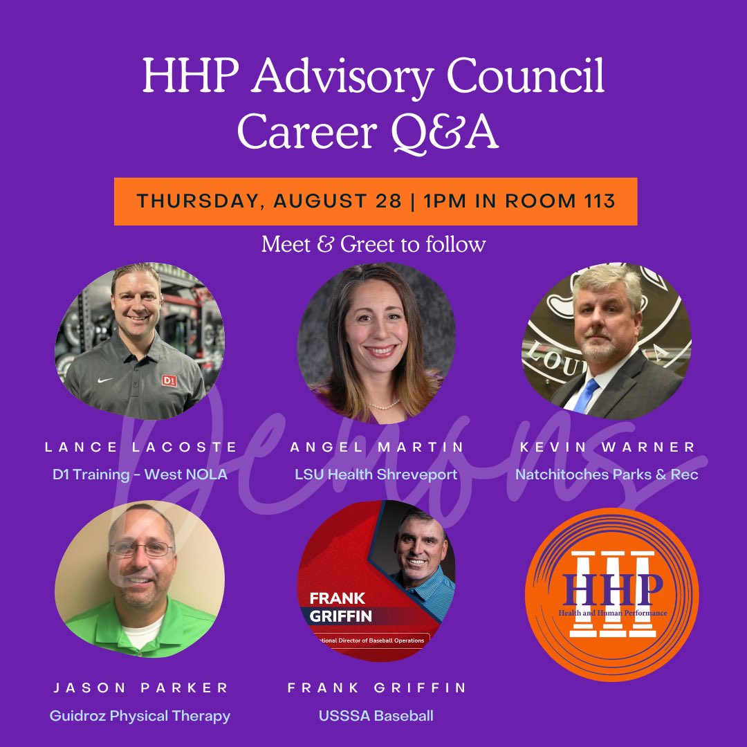 Please join us next week for this special event! @nsula <a href="/nsulaalumni/">NSULA Alumni Association & Foundation</a>