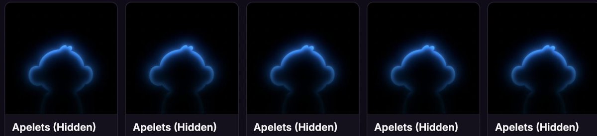 Just grabbed a handful of <a href="/ApeletsNFT/">Apelets</a> from the homie and longtime community OG <a href="/NFTPrince/">Prince 👑</a>.  Support our builders, support our communities...

ON APECHAIN