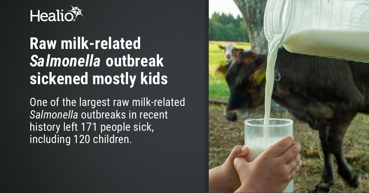 🥛More than 170 people across 5 states were sickened in one of the largest #rawmilk related #Salmonella outbreaks in recent history.
An investigation by <a href="/CAPublicHealth/">California Department of Public Health</a> revealed that children accounted for most of the cases.

Full story here: healio.com/news/infectiou…