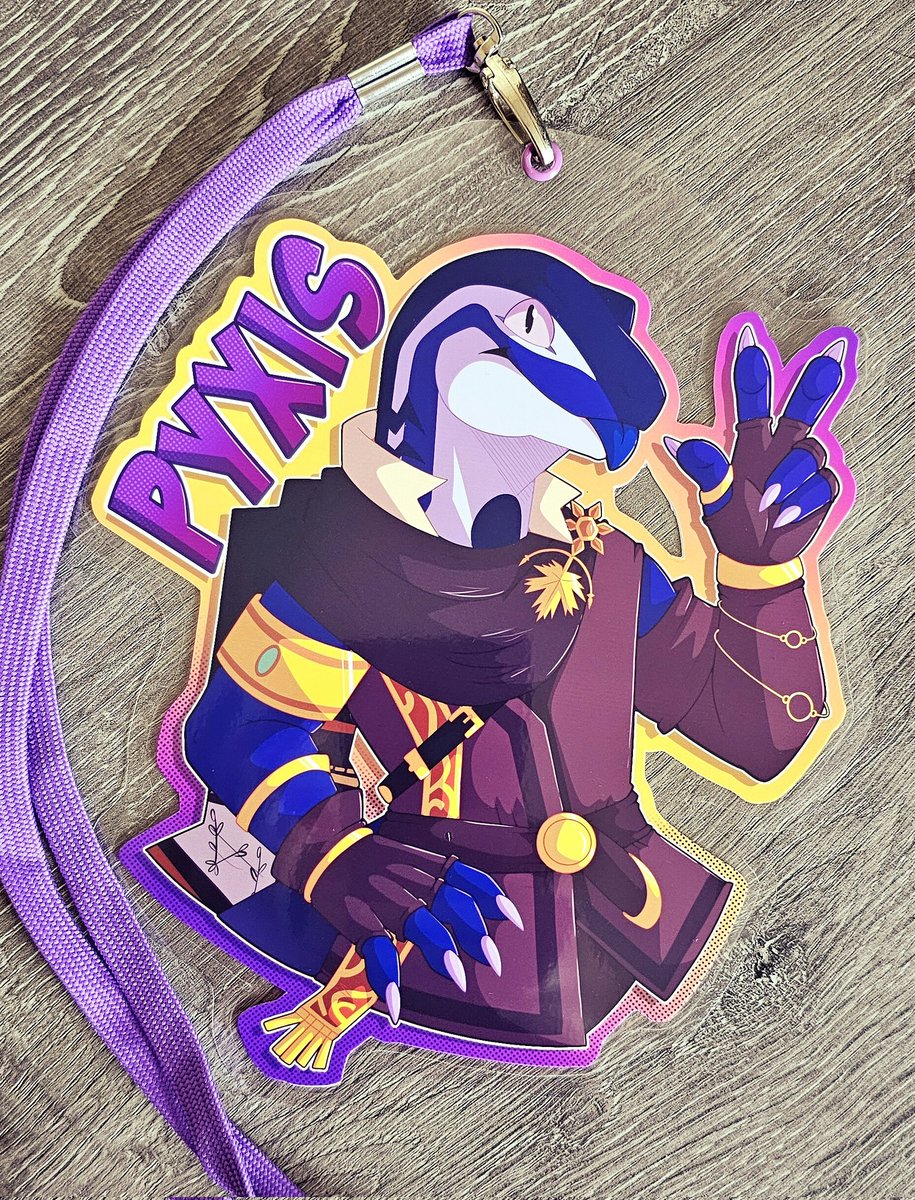 Waist up badge completed for Slate! 🦎