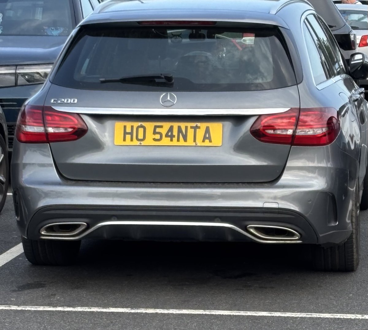 It’s a bit early, he must be out picking up some reindeer food?