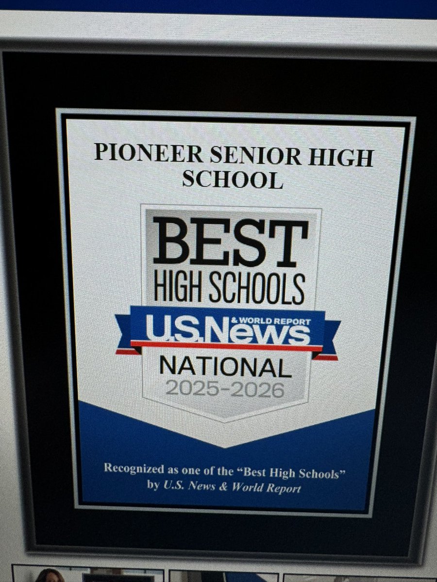 Proud Principal! Amazing staff, students, and community!