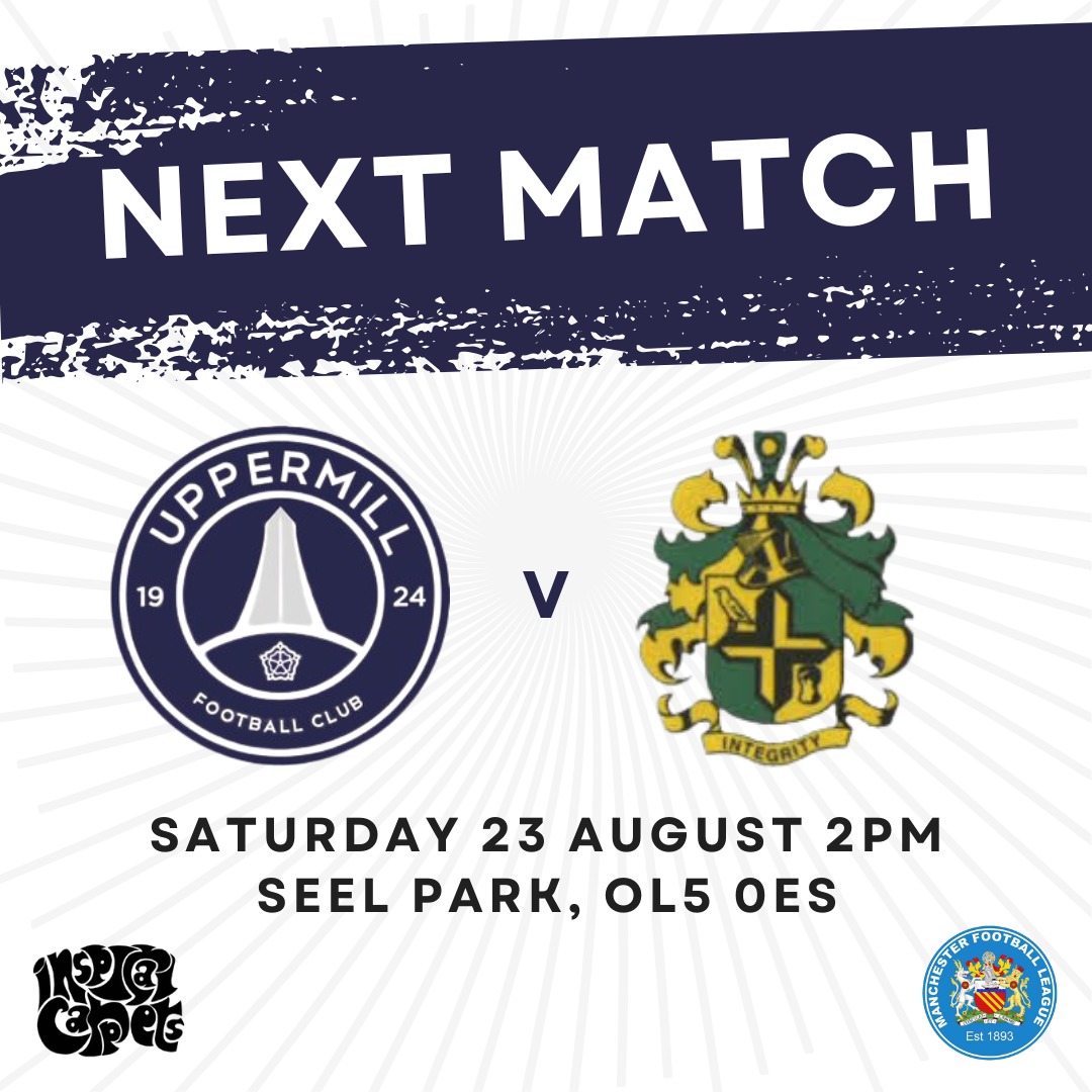 Uppermill FC (@uppermill_fc) on Twitter photo A tough run of fixtures on the horizon for the Mill starting with last season runners up <a href="/DukiTownYouthFC/">Dukinfield Town & Youth FC</a> @ home
๐๏ธ Seel park OL50ES
๐๏ธ ยฃ3 general ยฃ1 concession
Gates open 1300hrs
๐บ๐ Being served A tough run of fixtures on the horizon for the Mill starting with last season runners up <a href="/DukiTownYouthFC/">Dukinfield Town & Youth FC</a> @ home
๐๏ธ Seel park OL50ES
๐๏ธ ยฃ3 general ยฃ1 concession
Gates open 1300hrs
๐บ๐ Being served
