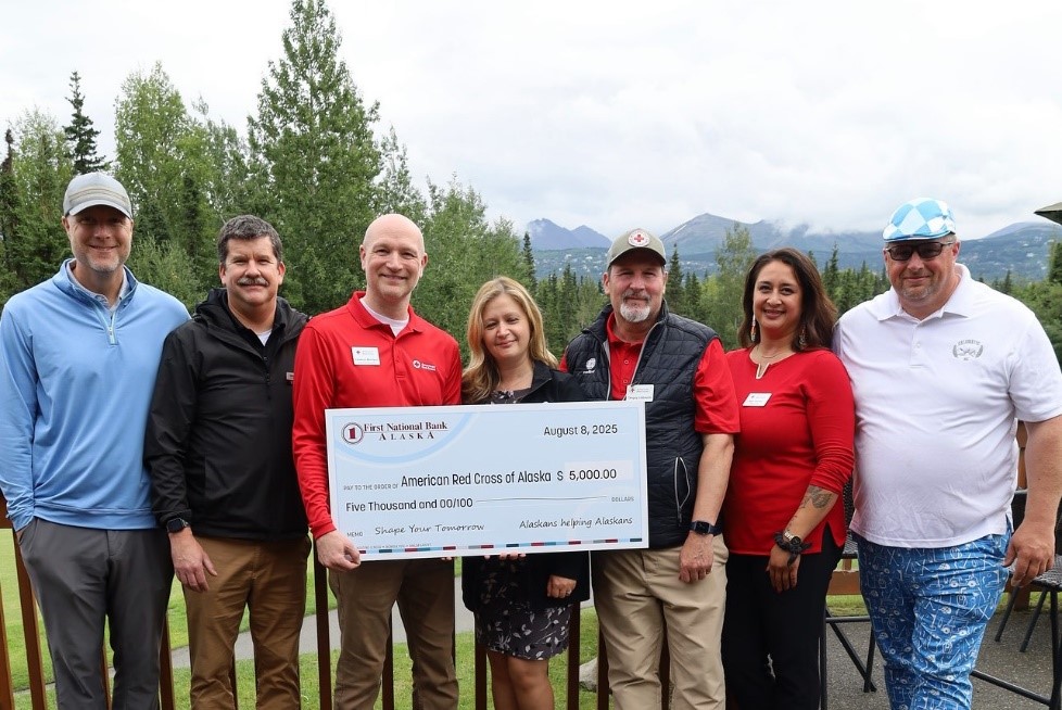 First National Bank Alaska (@fnbalaska) on Twitter photo By mobilizing the power of volunteers, <a href="/redcrossak/">Red Cross of Alaska</a> helps Alaskans facing emergencies. First National is proud to continue our decades of support with a $5000 donation to fund emergency services in communities throughout Alaska. By mobilizing the power of volunteers, <a href="/redcrossak/">Red Cross of Alaska</a> helps Alaskans facing emergencies. First National is proud to continue our decades of support with a $5000 donation to fund emergency services in communities throughout Alaska.