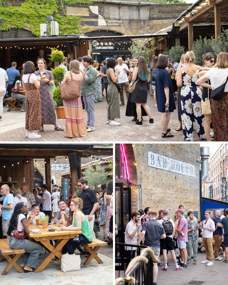 SpringerNature's tweet photo. Early in July, Southwark Quarter in London was buzzing with energy as our Springer Nature colleagues came together for a summer celebration to remember! 🌞

#LifeAtSpringerNature #BePartOfProgress https://t.co/8ovO9N44ac