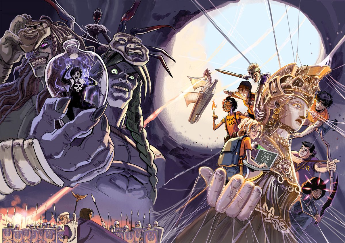 Oráculo dos Semideuses | Percy Jackson Ψ tweet media