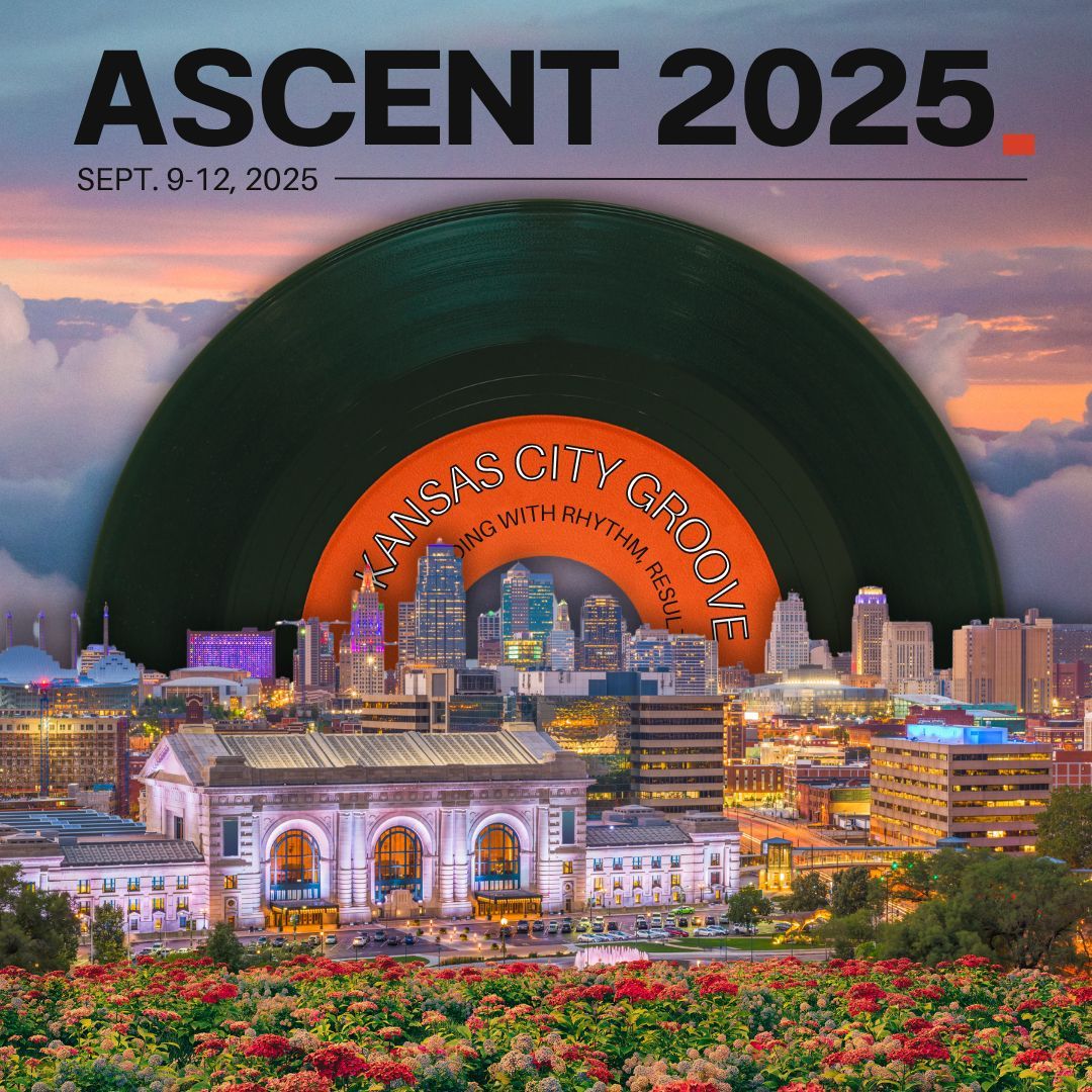 🎤 Big ideas. Bold voices. Real connection.
ASCENT 2025 is almost here!

The countdown is on to the Annual Educational Conference in Kansas City, MO – Sept. 9–12, and you won’t want to miss it.

🎟️ Happening soon—register now!
askascent.com/ASCENT_2025