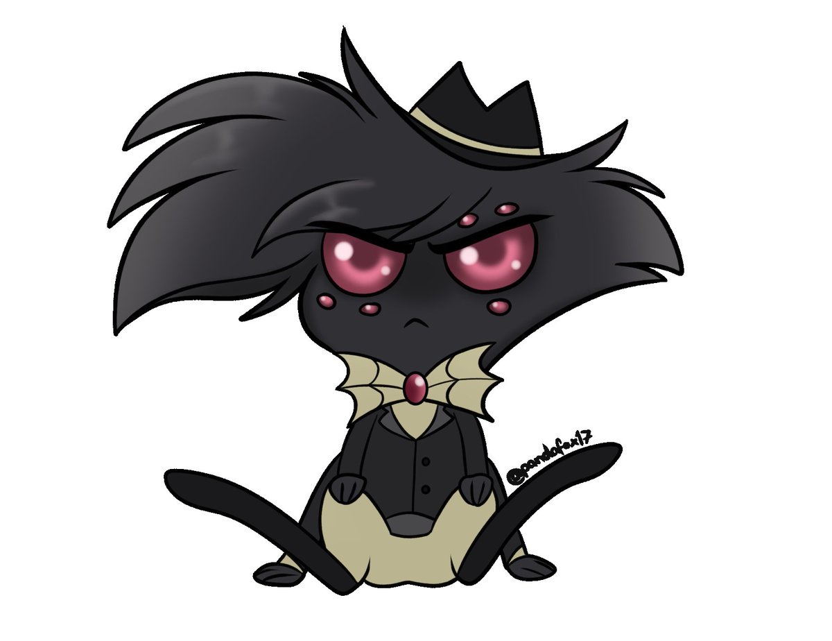Redrew a lil Chibi Niss~

#Arackniss