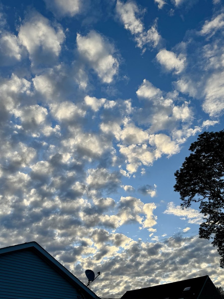 GM - Loving the clouds this morning!! ⛅️
