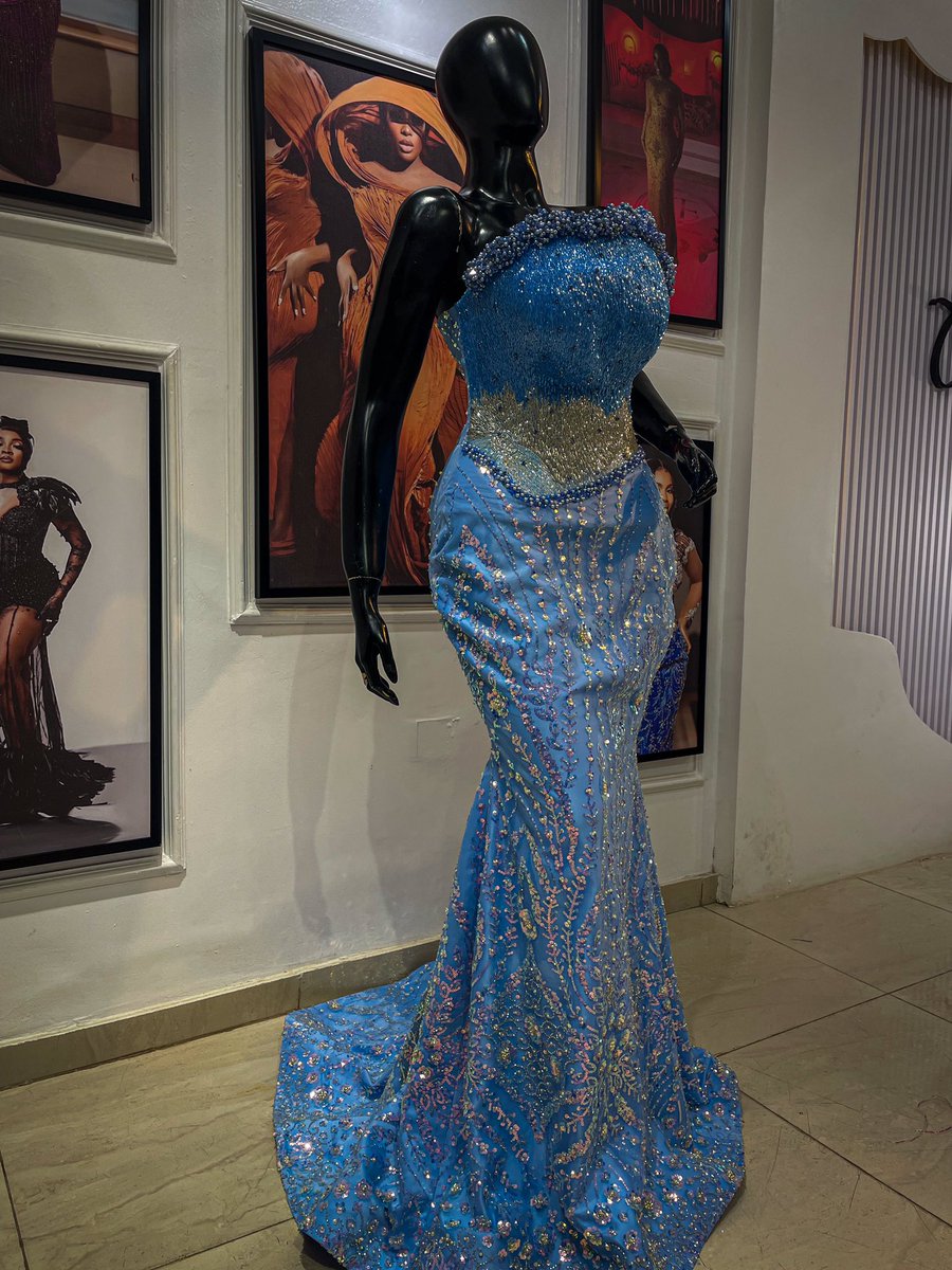 carewcouture's tweet image. 💙💙💙

#custommade #nigeriandesigner #bespoke #wedding #traditionalwedding