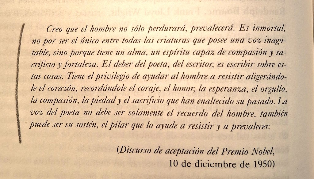 William Faulkner.