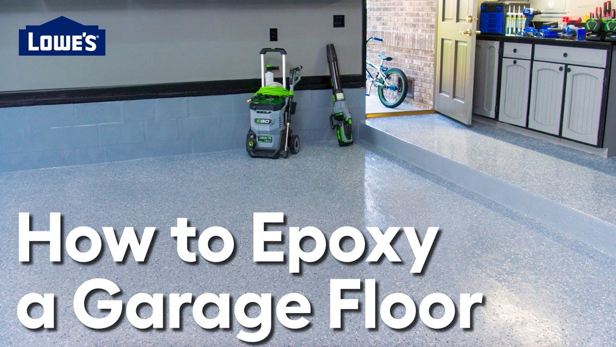 How to Epoxy a Garage Floor youtube.com/watch?v=GvKKqe…