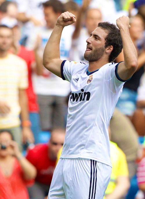 19 August 2012. <a href="/G_Higuain/">Gonzalo Higuaín</a>