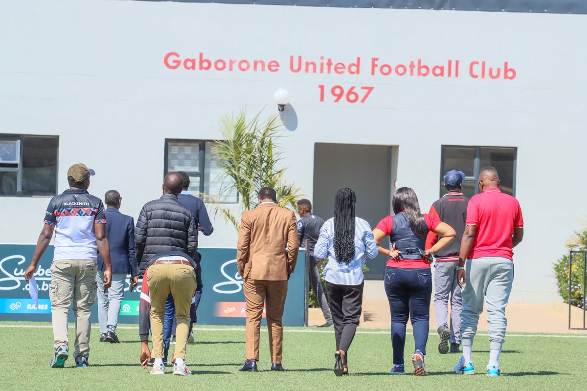 🏟️ | Bank Gaborone delegation joined Gaborone United staff for a tour of the Gaborone United Stadium ahead of the new season. 

Discussions centered on branding, activations and expanding our partnership as we gear up for an exciting season ahead.

#BankGaborone 
#SunbetBotswana
