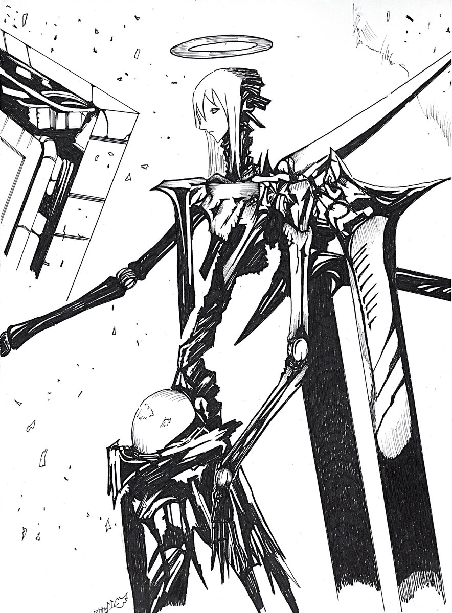 Zekst6's tweet image. BLAME!- Cibo-Salvaguardia.

(Me demore un siglo en terminarla jajaja)

#BLAME #blamecibo #cibo #blameart #blamemanga #fanart #animeart #sketch #dibujodigital #dibujosamano #fanartanime #blamesilicios