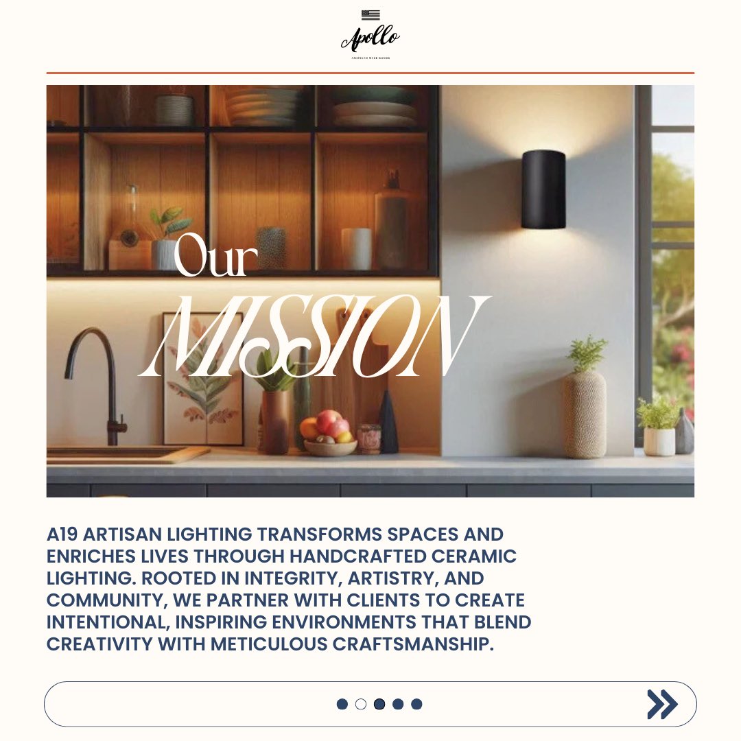 Apollo - American Made Goods tweet media