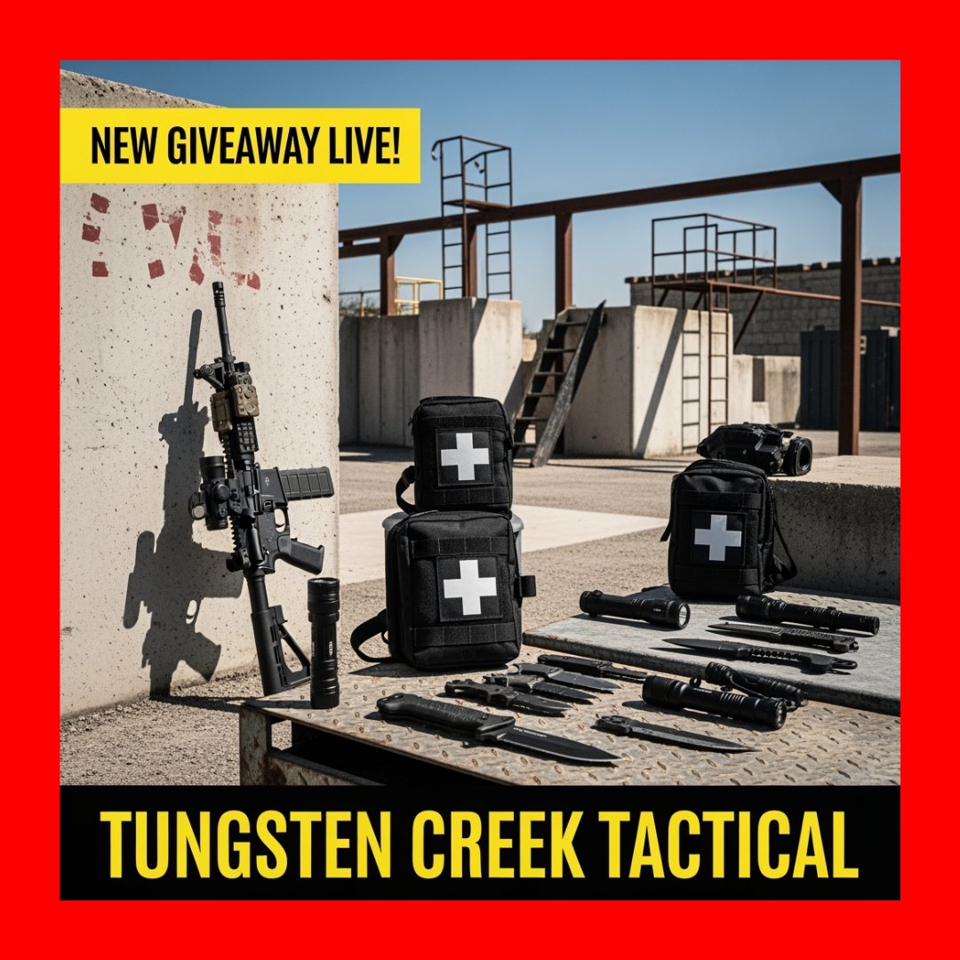 🎉 WINNER ANNOUNCEMENT! 🎉
Huge congratulations to Jason A. - He's our latest tactical gear champion! His premium gear is heading his way soon.

🔥 NEW GIVEAWAY ALERT! 🔥 Our next Tactical Gear Giveaway starts NOW!
Entry Period: Today through September 2nd
Ready to gear up?