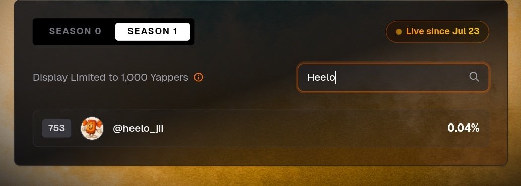 heelo_jii's tweet image. My rank got deranked and pretty sure I know why 

Previous rank - 724
Current   rank - 753

one of @union_build Mutuals said to me that those who&apos;ve yaps only their rank is moving up and I&apos;ve 0 yaps

I don&apos;t know if this is true but very possible