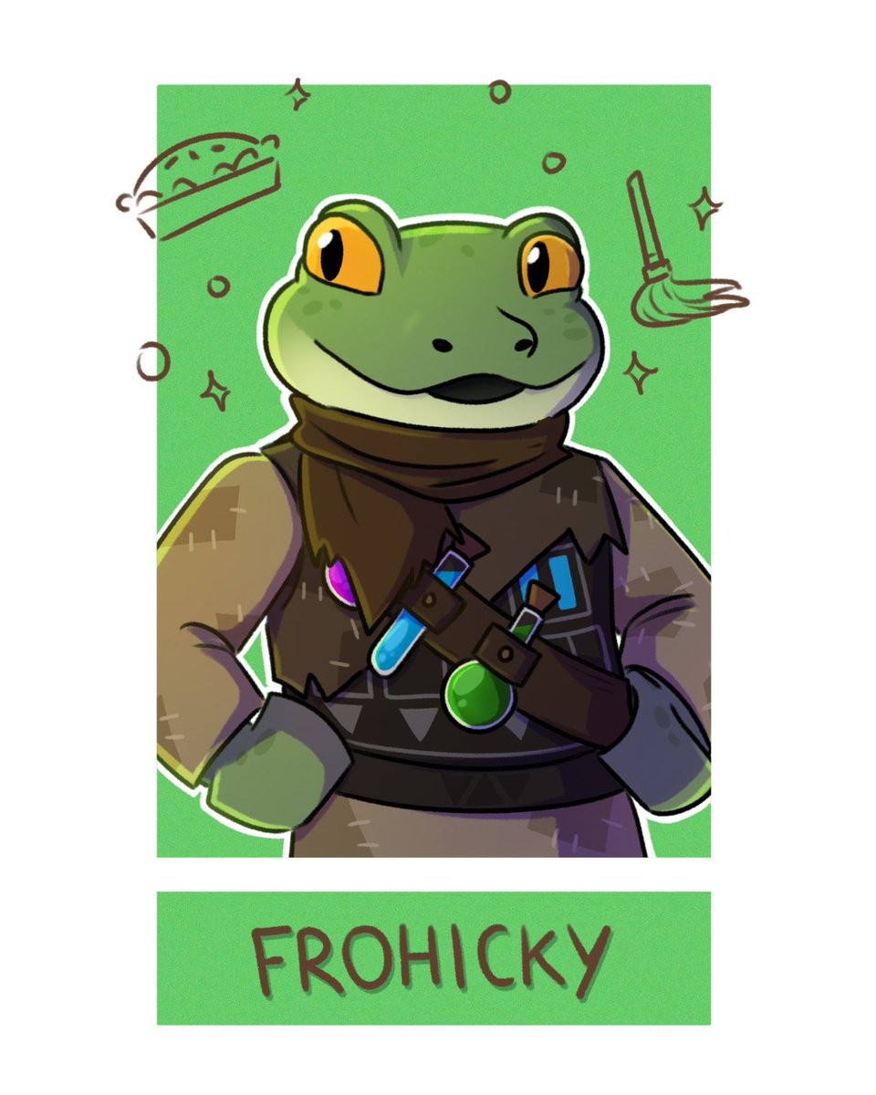 5/6 - mr frohicky…what a lovely frog man…..