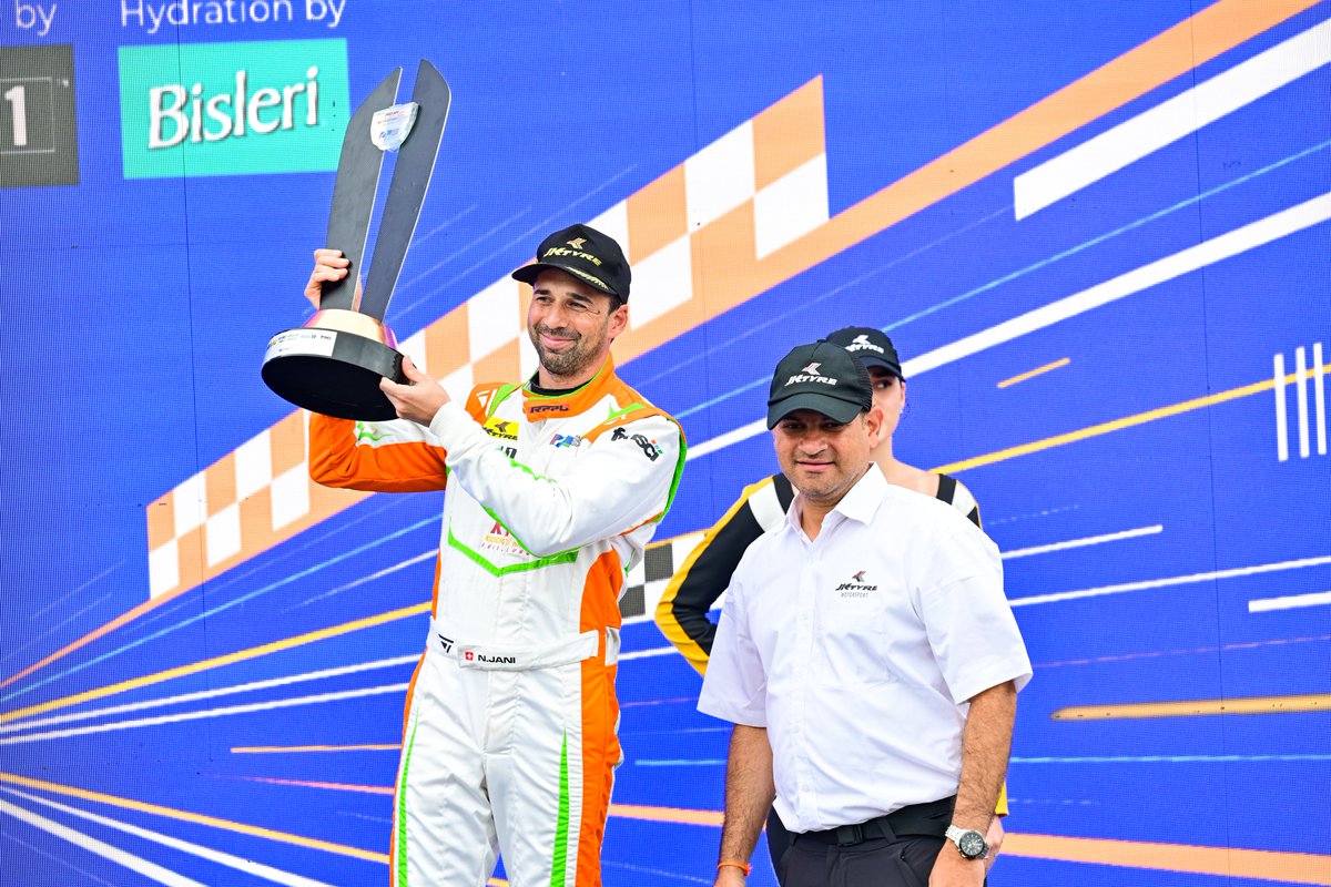 Sundaram R (@f1statsguru) on Twitter photo Neel Janiās P3 at the Kari Motor Speedway means heās the only driver with a podium in EACH season of the #IndianRacingLeague.
2022 - š„š„š„
2023 - š„
2024 - š„š„
2025 - š„ Neel Janiās P3 at the Kari Motor Speedway means heās the only driver with a podium in EACH season of the #IndianRacingLeague.
2022 - š„š„š„
2023 - š„
2024 - š„š„
2025 - š„