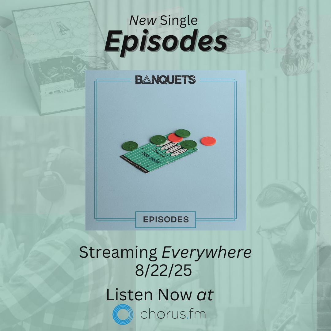 banquetsHQ's tweet image. In April of 2025, we went to Philadelphia to make our 4th LP with Andy Clarke at Retro City Studios.

“Petty Relics” is out 10.17.25 on Black Numbers. Vinyl is available for pre-order now. You can hear the first single now over at ChorusFM.