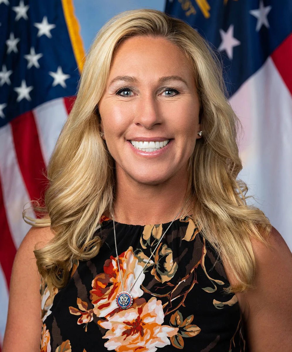 WatcherGuru's tweet image. JUST IN: 🇺🇸 Congresswoman Marjorie Taylor Greene calls to "completely abolish property taxes."