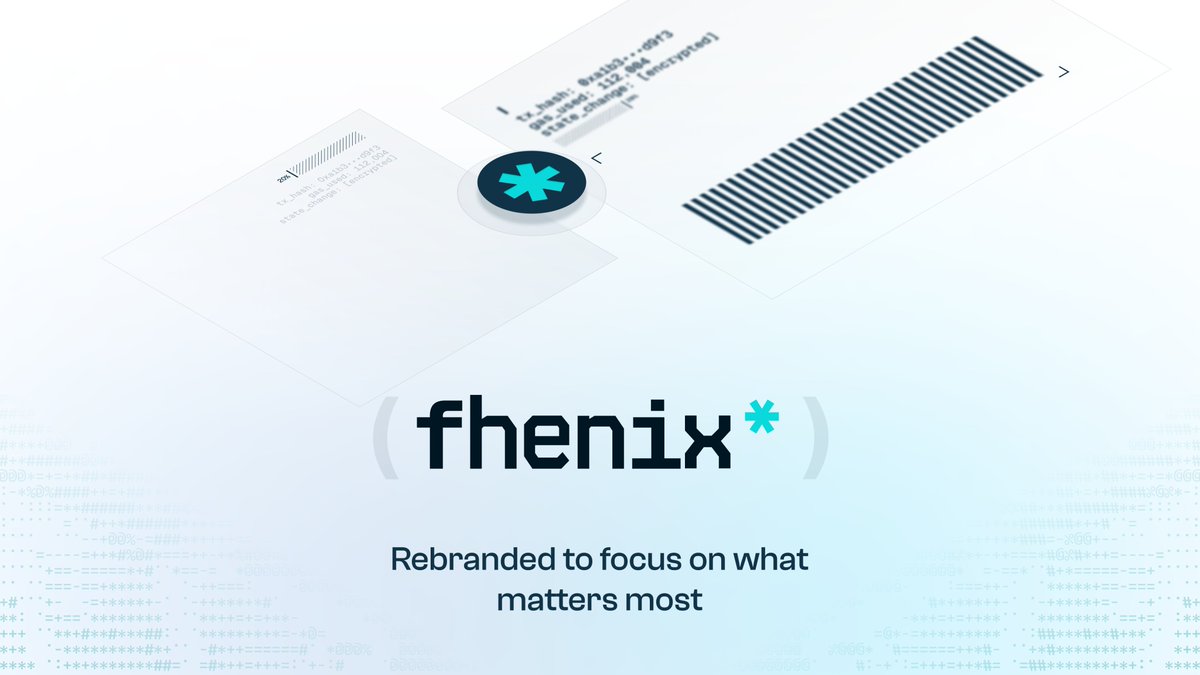 Fhenix is wrapping up its history...

To open a new chapter!
Our rebrand makes clear what we’re building:
Confidential DeFi.