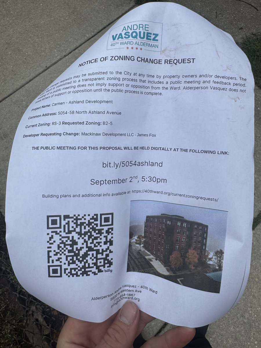 Trent 🇺🇸 (@tnertz) on Twitter photo How is 5054 Ashland still having community meetings..?
<a href="/40thforward/">@ward40</a> <a href="/yimbytweets/">YIMBY Tweets</a> <a href="/BuildingChi/">🏗 BuildingUpChi 🏗</a> How is 5054 Ashland still having community meetings..?
<a href="/40thforward/">@ward40</a> <a href="/yimbytweets/">YIMBY Tweets</a> <a href="/BuildingChi/">🏗 BuildingUpChi 🏗</a>