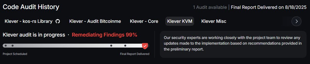 Klever Blockchain tweet media