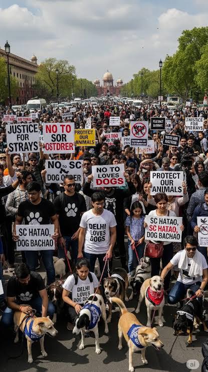SanjayWork73376's tweet photo. हम दिल्ली NCR के कुत्तों की आवाज़ बनें—अब!
#SaveDelhiNCRDogs से जुड़ी हर पोस्ट ट्रेंडिंग बनाओ &amp; टैग करो @PetaIndia
#StrayDogsMatter #AnimalRights #DelhiProtest https://t.co/gz5v5pBgef