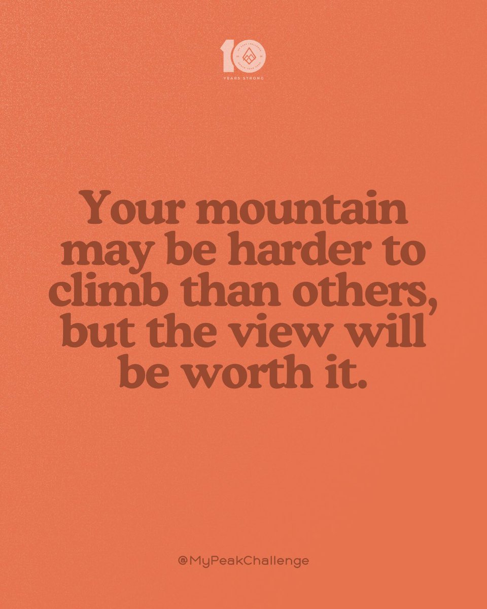 My Peak Challenge tweet media