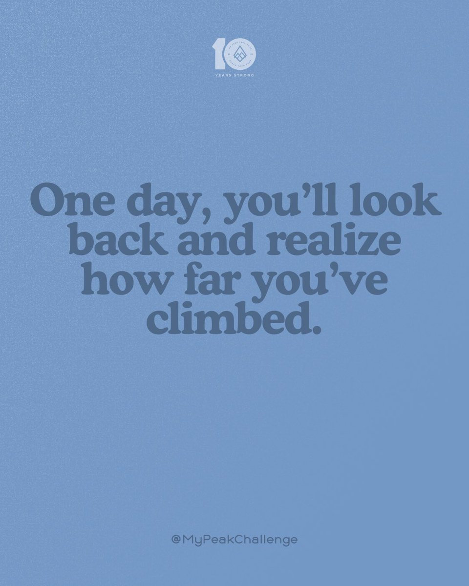 My Peak Challenge tweet media