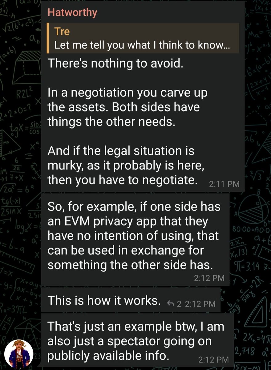 GShillver's tweet image. You forgot to log out of your Hatwalczyski account @GadolAdam 🤣🤦‍♂️

Are you stupid or what!? You don&apos;t own any assets and the foundation doesn&apos;t owe you anything Adam. What you developed for Aleph Zero is not your property.