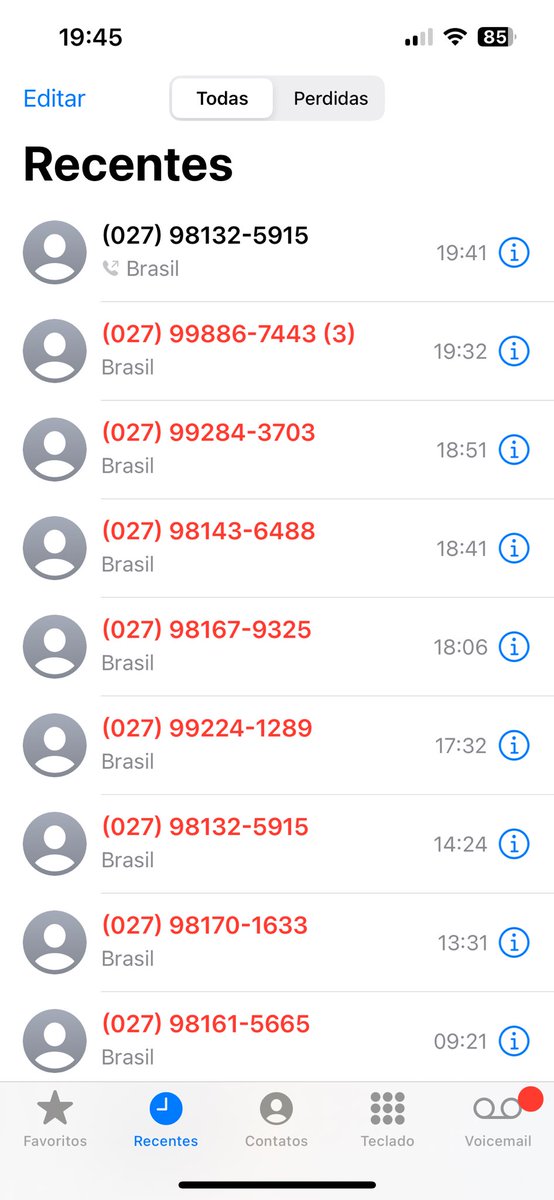 renatasns's tweet photo. Eu não aguento mais passar o dia bloqueando essas ligações. É sério que isso vai continuar assim? @AnatelGovBR 

Esses registros do print foram só de hoje, mas acontece TODOS OS DIAS. Perturbação, estresse e falta de respeito! 😡😡😡 https://t.co/qokHbCcZkr