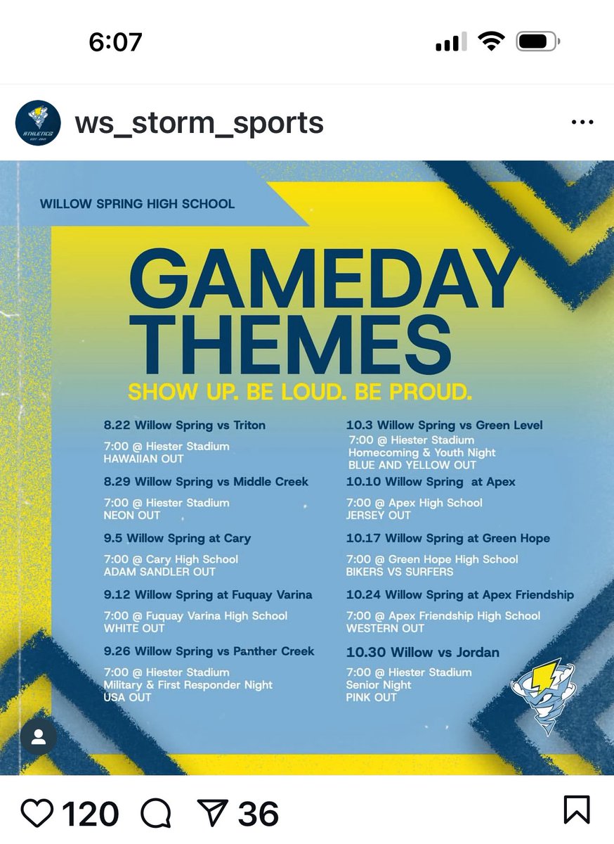 Willow Spring Storm Boosters tweet media