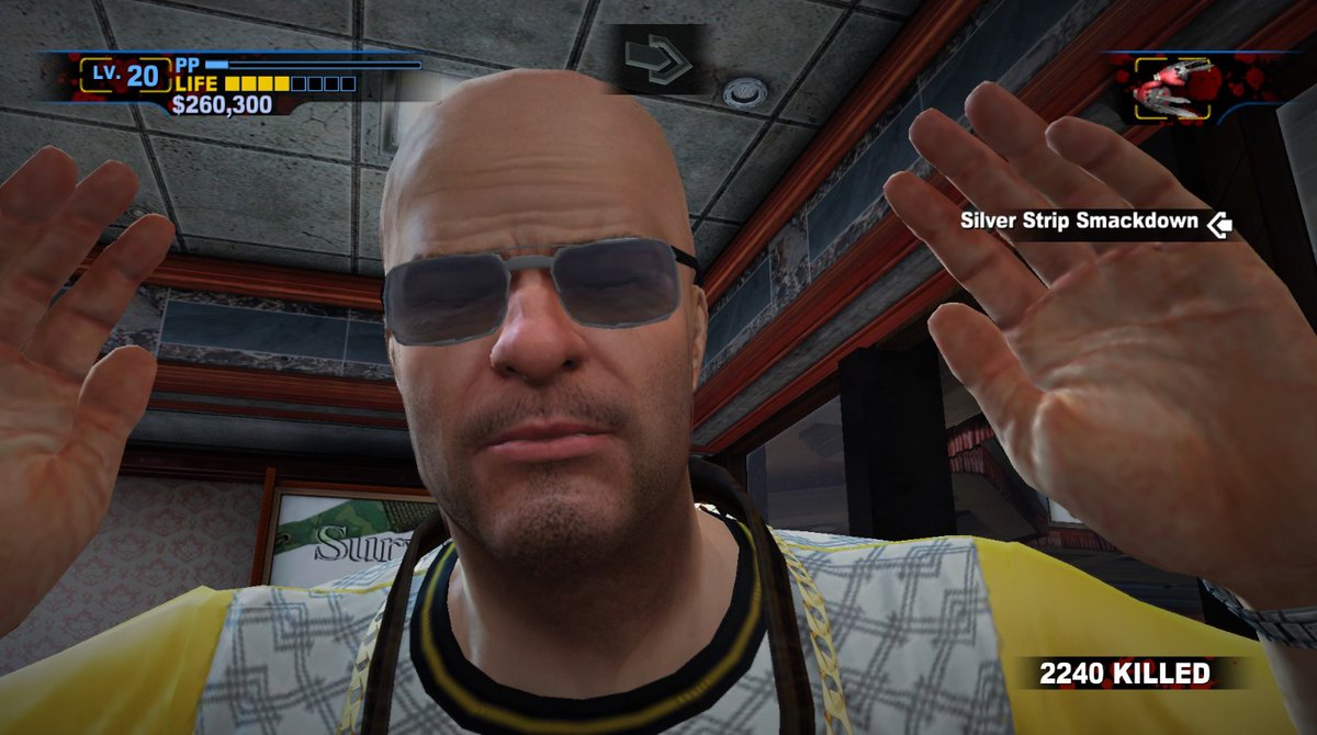 he looks like hes being held at gun point
