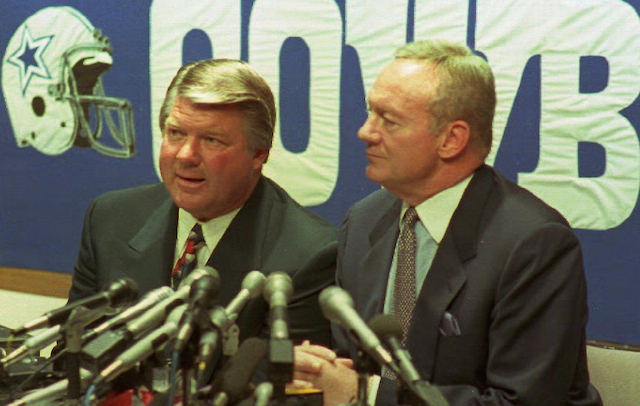 EricTaylor415's tweet photo. The day Jimmy Johnson said, 

"We have mutually decided that I would no longer be the head football coach with the Dallas Cowboys."

Was the day Jerry Jones killed the Dallas Cowboys.

#DallasCowboys https://t.co/HdEIHtQz9e