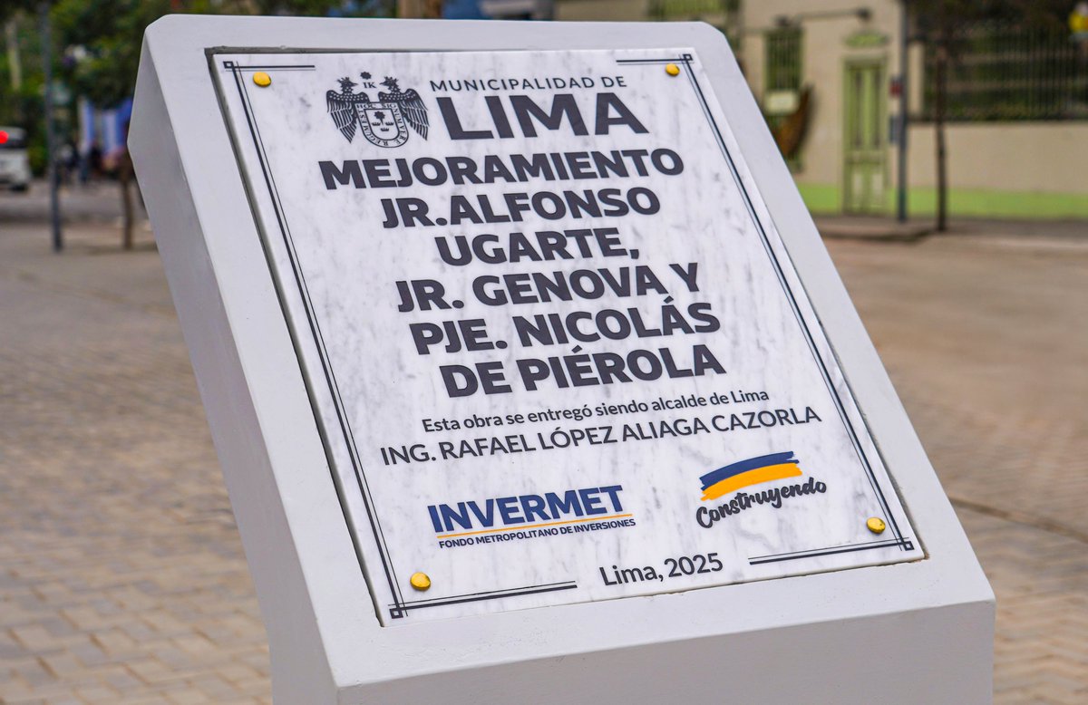 🎉 ¡INAUGURAMOS EL RENOVADO JR. ALFONSO UGARTE EN BARRANCO!✨