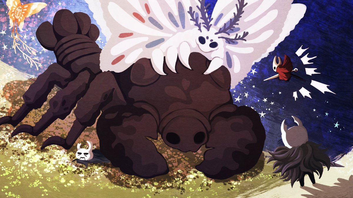 miquelia_A's tweet image. I’m looking forward to Silksong’s release every single day.